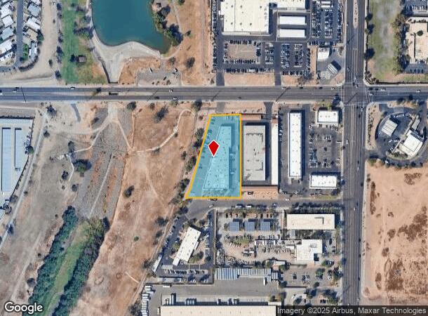 1733 E Mckellips Rd, Tempe, AZ Parcel Map