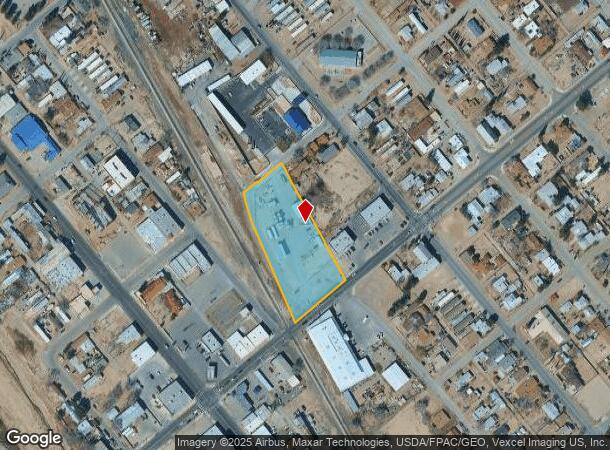  201 N Fabens St, Fabens, TX Parcel Map