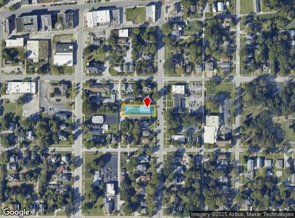  1625 N Washington Ave, Springfield, MO Parcel Map