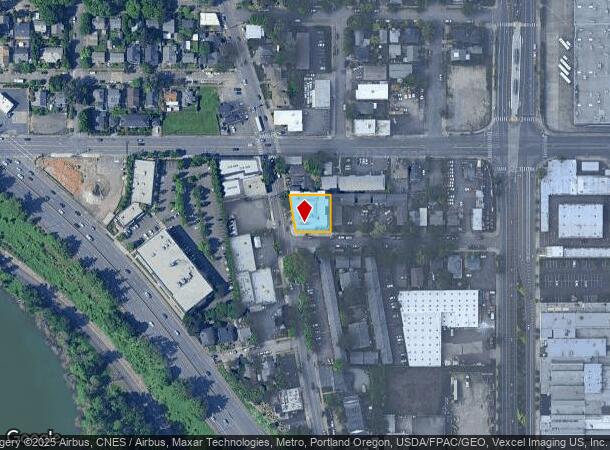  1415 Se Pardee St, Portland, OR Parcel Map