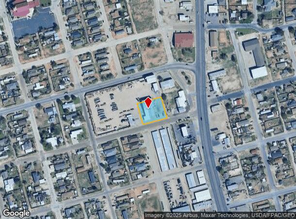 604 Collins Ave, Midland, TX Parcel Map