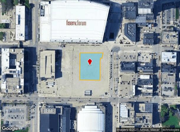  1051 N Vel R Phillips Ave, Milwaukee, WI Parcel Map
