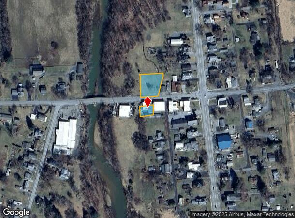  33 W Hill Rd, Covington, PA Parcel Map