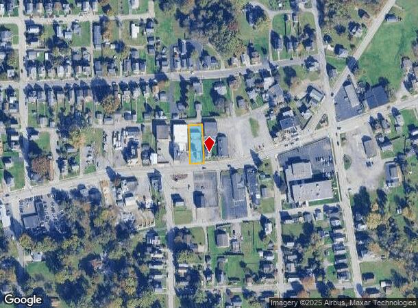  1109 N Croton Ave, New Castle, PA Parcel Map
