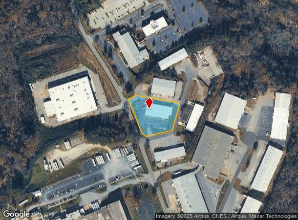  1 Distribution Ct, Greer, SC Parcel Map