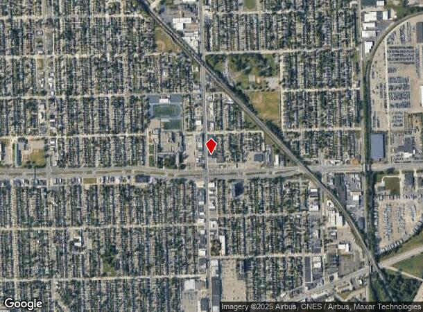 5746 Schaefer Rd, Dearborn, MI Parcel Map