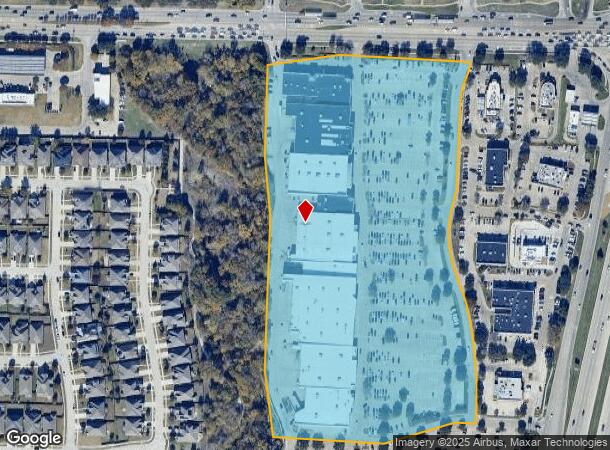 1751 N Central Expy, Mckinney, TX Parcel Map
