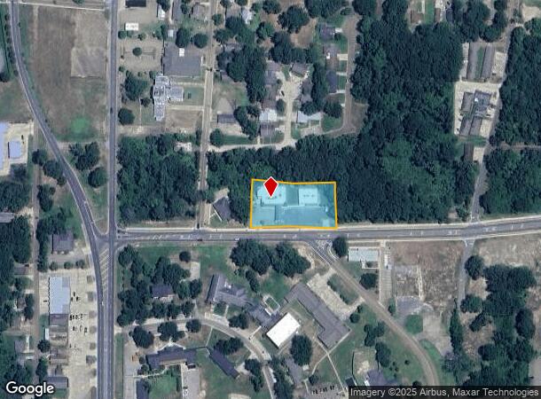 219 Mills Ave, Ruston, LA Parcel Map