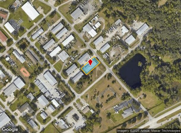  1702 Langley Ave, Deland, FL Parcel Map