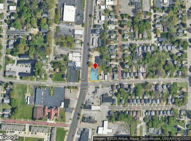  543 N Main St, Akron, OH Parcel Map