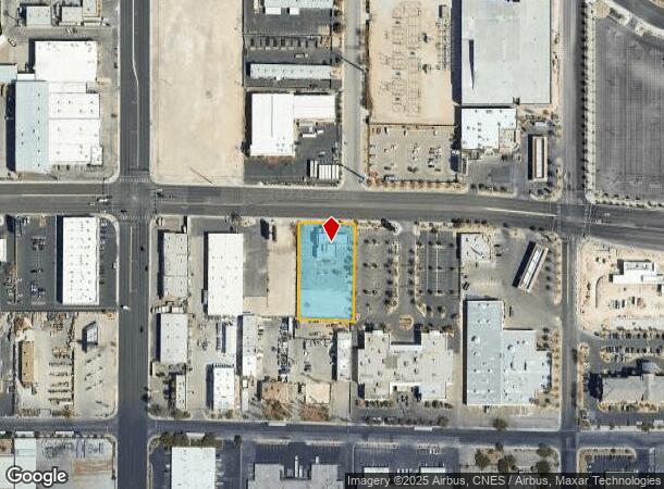  3625 W Russell Rd, Las Vegas, NV Parcel Map