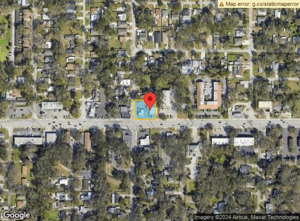  1615 W Waters Ave, Tampa, FL Parcel Map