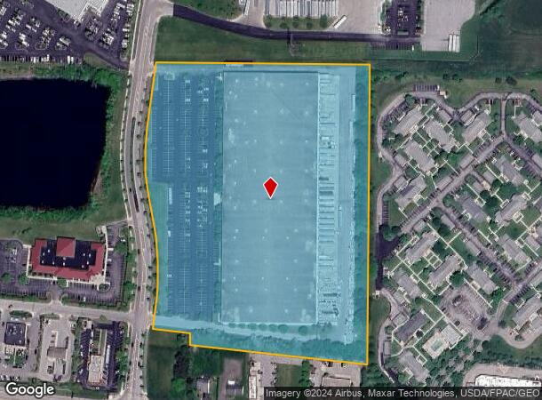  5900 N Meadows Dr, Grove City, OH Parcel Map