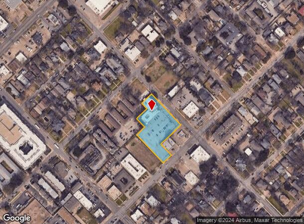  1015 N Carroll Ave, Dallas, TX Parcel Map