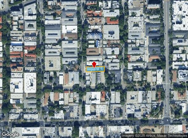  1220 N Harper Ave, West Hollywood, CA Parcel Map