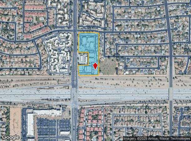 1439 S Val Vista Dr, Mesa, AZ Parcel Map