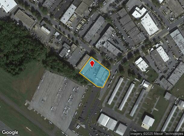  7900 Queenair Dr, Gaithersburg, MD Parcel Map