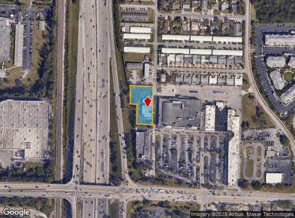 607 Ridge Rd, Lantana, FL Parcel Map