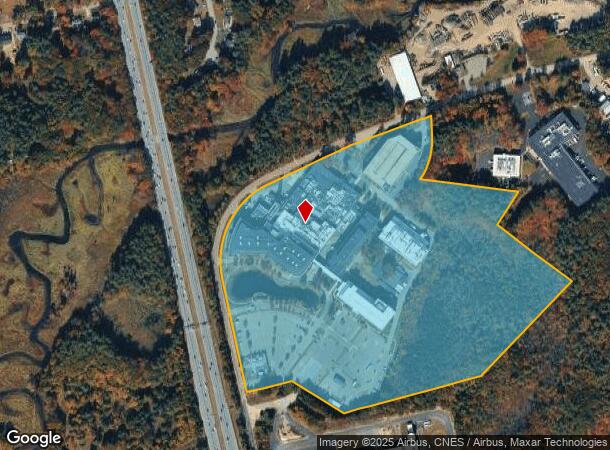 1 Burtt Rd, Andover, MA Parcel Map