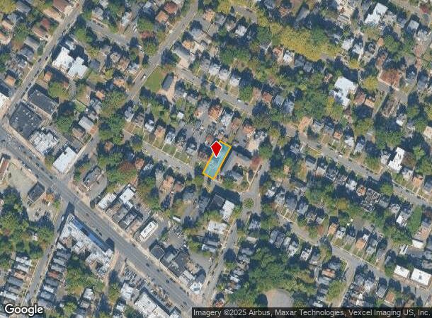  84 Carnegie Ave, East Orange, NJ Parcel Map