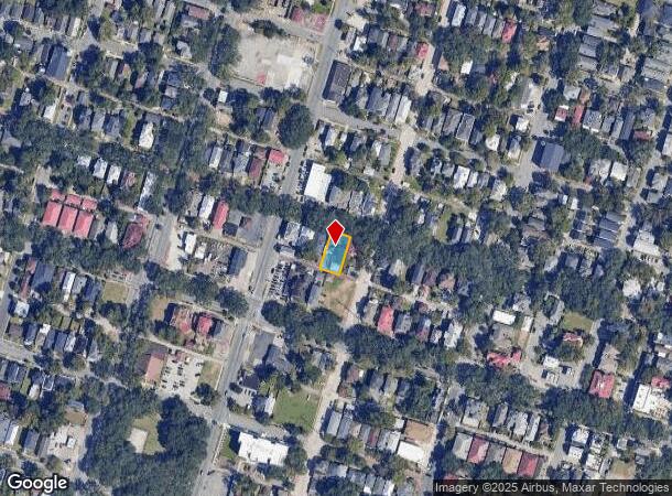 307 W 36Th St, Savannah, GA Parcel Map