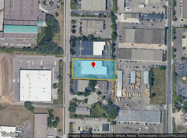 8630 Monticello Ln N, Maple Grove, MN Parcel Map