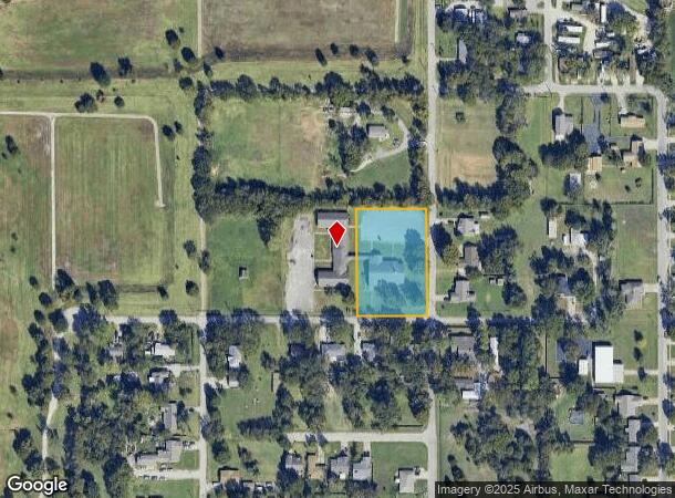  1330 S 119Th East Ave E, Tulsa, OK Parcel Map