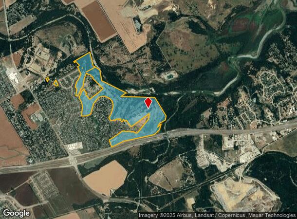  1000 Bear Ridge Dr, Woodway, TX Parcel Map