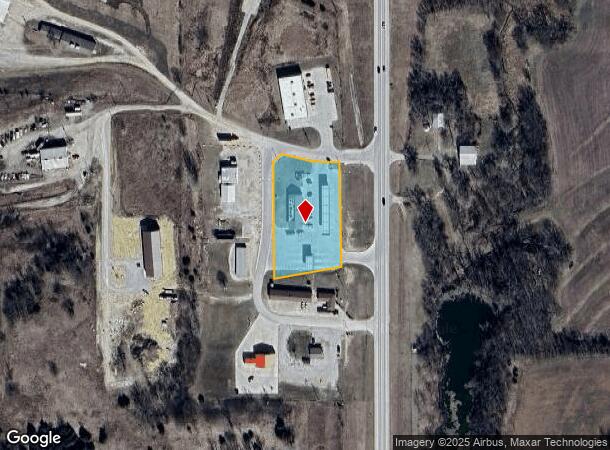  2740 Fauna Rd, Lebo, KS Parcel Map