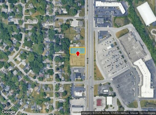  1209 N Main St, Crown Point, IN Parcel Map