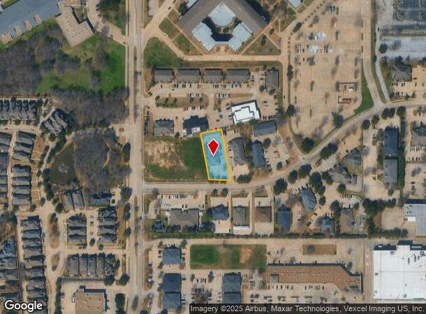  4004 Gateway Dr, Colleyville, TX Parcel Map