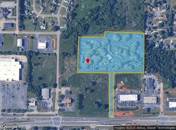 725 Highway 96, Bonaire, GA Parcel Map