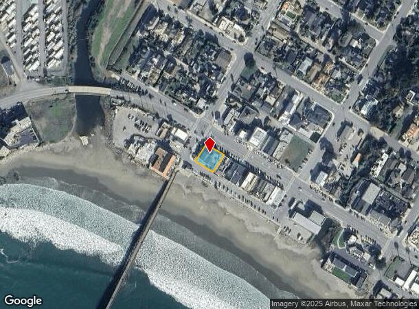181 N Ocean Ave, Cayucos, CA Parcel Map