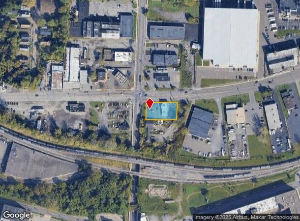  101 Geddes St South & Erie Blvd W, Syracuse, NY Parcel Map
