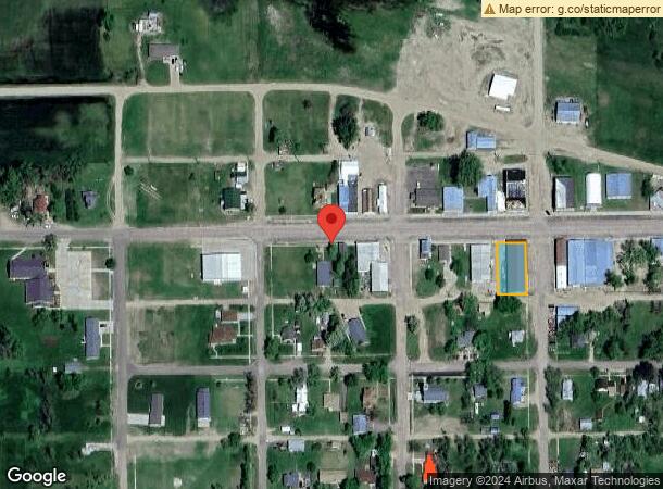  101 S Broadway St, Delmont, SD Parcel Map