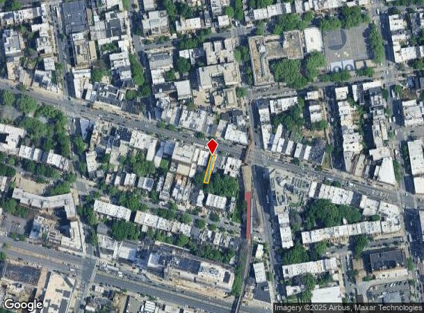  1114 Fulton St, Brooklyn, NY Parcel Map