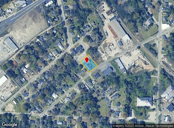  598 W Broad St, Darlington, SC Parcel Map