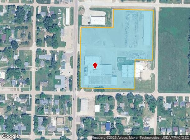  300 N 14Th St, Dakota City, NE Parcel Map