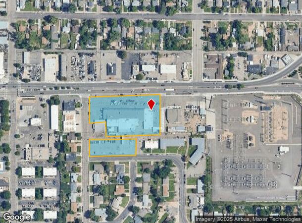  2412 W 10Th St, Greeley, CO Parcel Map