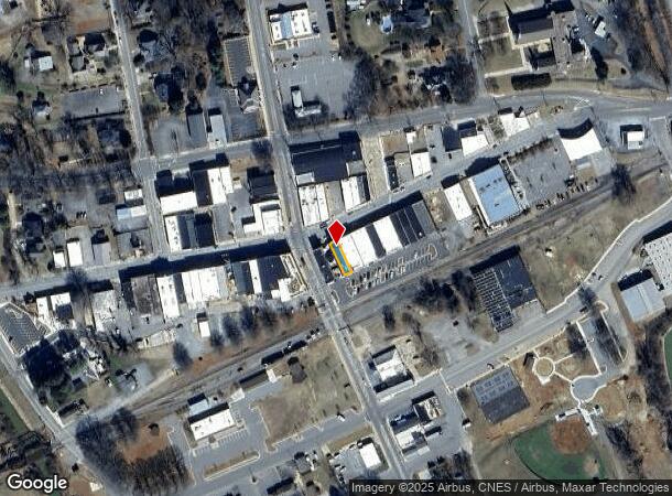 106 E Main St, Elkin, NC Parcel Map
