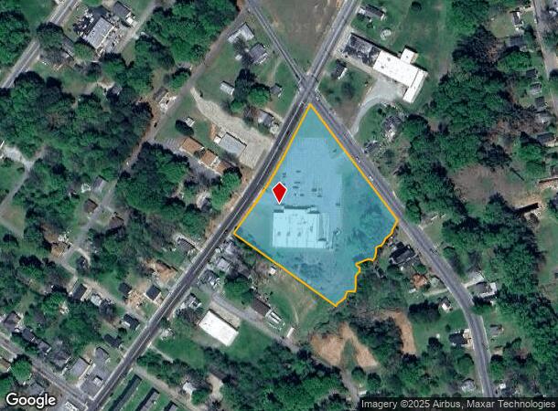  1236 N Limestone St, Gaffney, SC Parcel Map