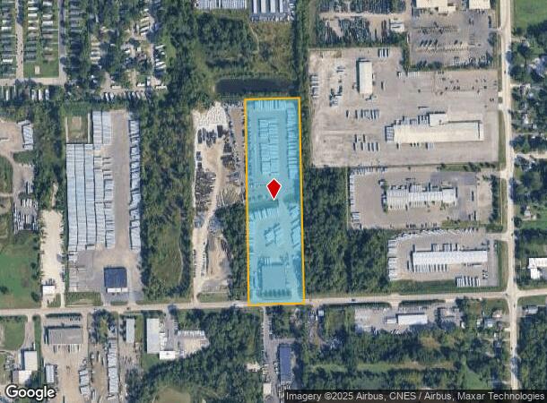 28034 Beverly Rd, Romulus, MI Parcel Map