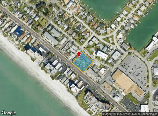  15395 Gulf Blvd, Madeira Beach, FL Parcel Map