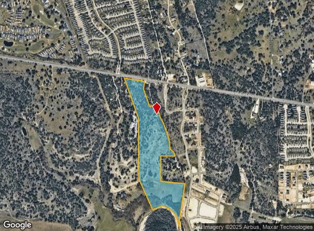  5299 W Highway 29, Georgetown, TX Parcel Map