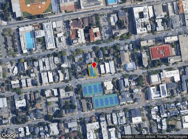  2313 Channing Way, Berkeley, CA Parcel Map