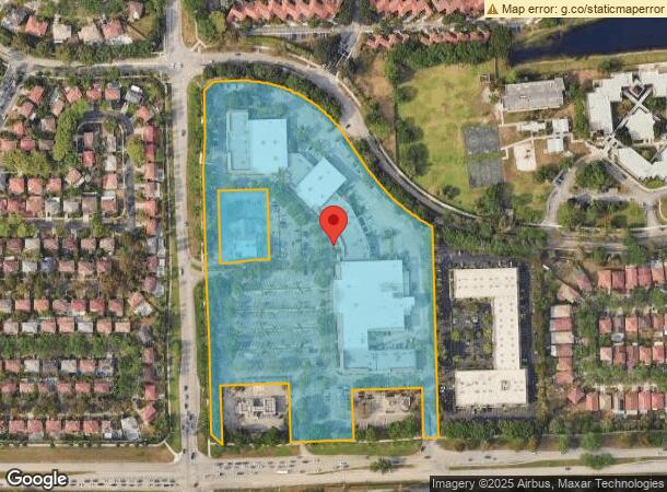  2501 N Hiatus Rd, Hollywood, FL Parcel Map