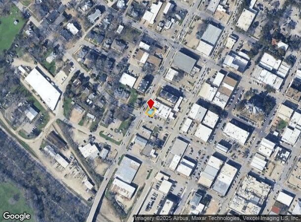  312 W Jefferson St, Waxahachie, TX Parcel Map