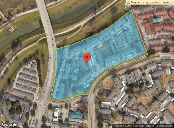  2401 Oak Hill Cir, Fort Worth, TX Parcel Map