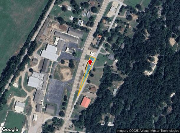 202 Highway 71 Sw, Mountainburg, AR Parcel Map