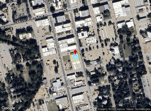  100 E Harrell St, Cleburne, TX Parcel Map